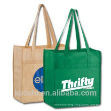 Hot sale recyclable pp non woven shopping bag